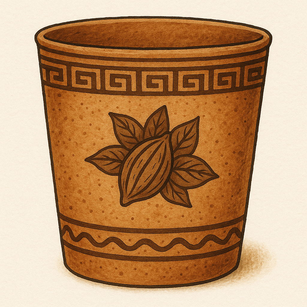 aztec offering mug